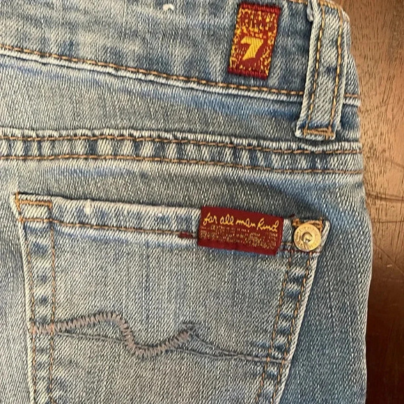 7 for all mankind girls the skinny jeans size 8 - Picture 5 of 5